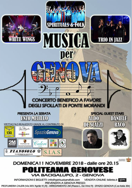 ia Beatlesiani D Italia Associati Sito Ufficiale Musica Per Genova Domenica 11 Novembre Dalle Ore 15