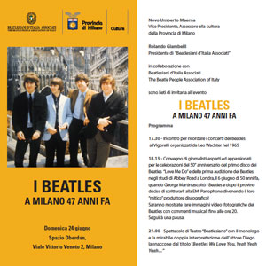 Beatles milano 2012