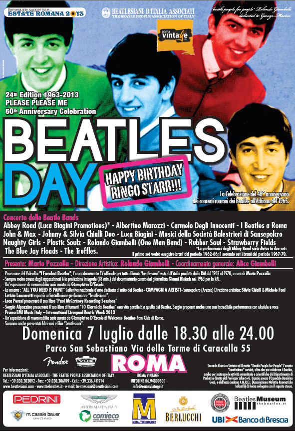 Beatles day Roma 2013